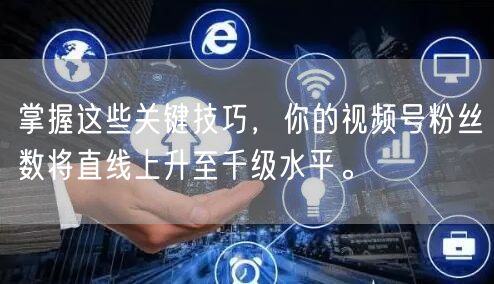 掌握这些关键技巧，你的视频号粉丝数将直线上升至千级水平。